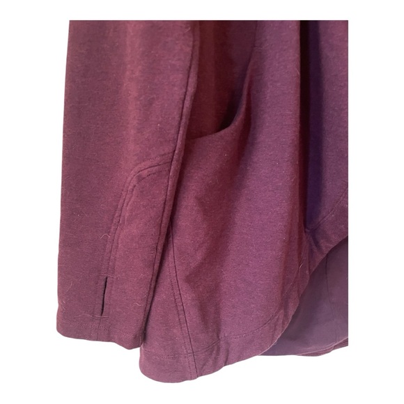Lululemon Thats A Wrap Women’s Maroon Jacket Size 10 - Picture 3 of 7